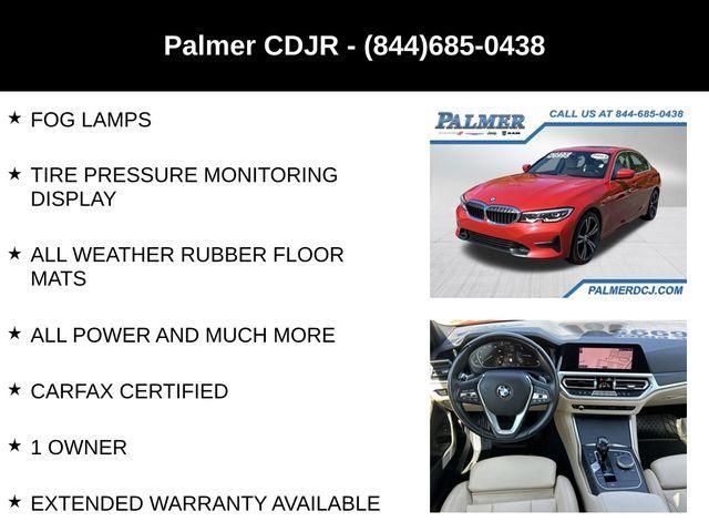 used 2021 BMW 330 car, priced at $24,491