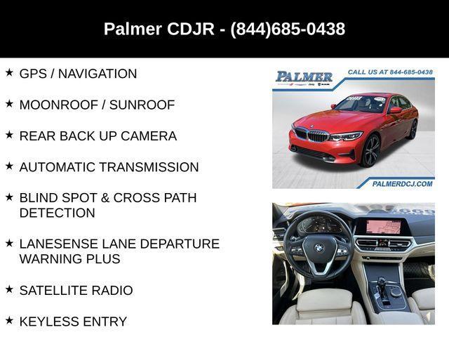 used 2021 BMW 330 car, priced at $24,491
