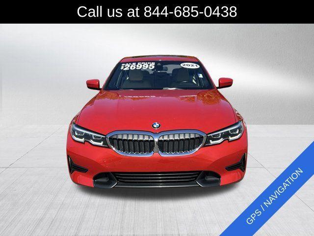 used 2021 BMW 330 car, priced at $24,491