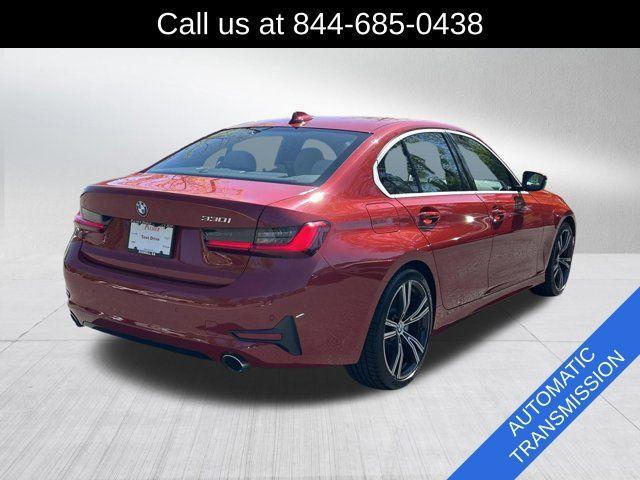 used 2021 BMW 330 car, priced at $24,491