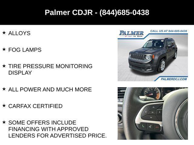 used 2016 Jeep Renegade car, priced at $10,991