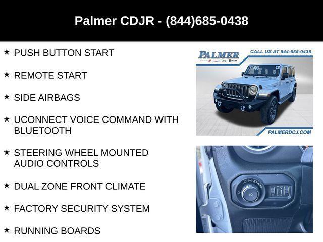 used 2018 Jeep Wrangler Unlimited car, priced at $24,991