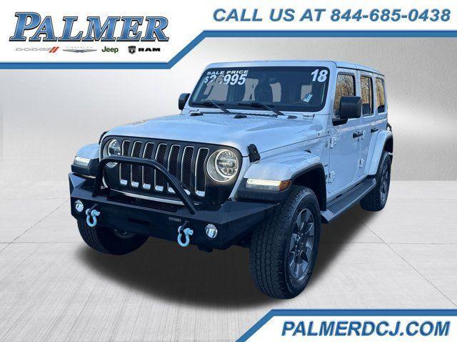 used 2018 Jeep Wrangler Unlimited car, priced at $24,991