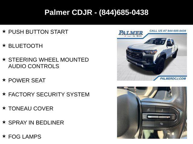 used 2023 Chevrolet Colorado car, priced at $33,491