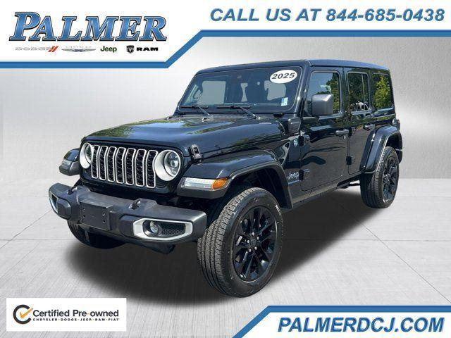 used 2025 Jeep Wrangler 4xe car, priced at $36,991