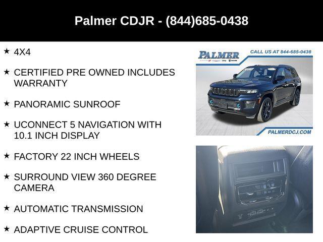 used 2023 Jeep Grand Cherokee 4xe car, priced at $28,491