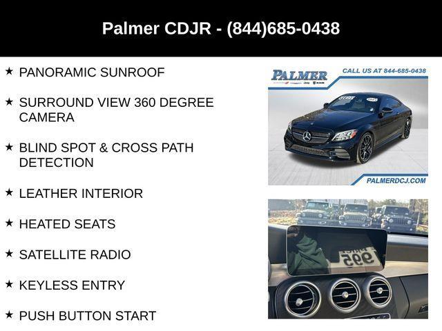 used 2021 Mercedes-Benz C-Class car, priced at $29,991