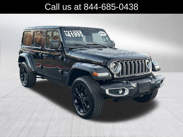 used 2025 Jeep Wrangler 4xe car, priced at $39,991