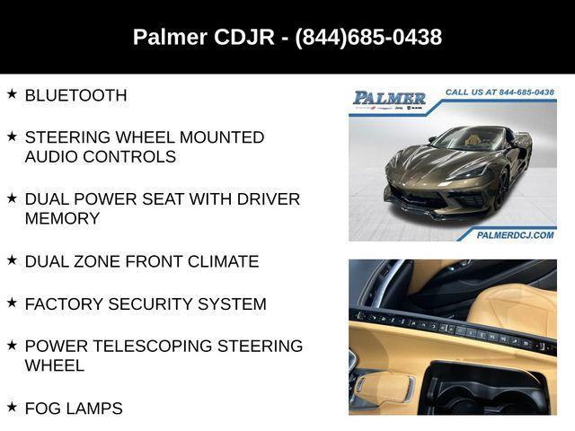used 2021 Chevrolet Corvette car, priced at $64,991