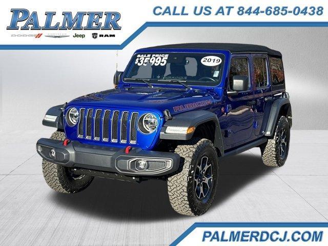 used 2019 Jeep Wrangler Unlimited car, priced at $31,991