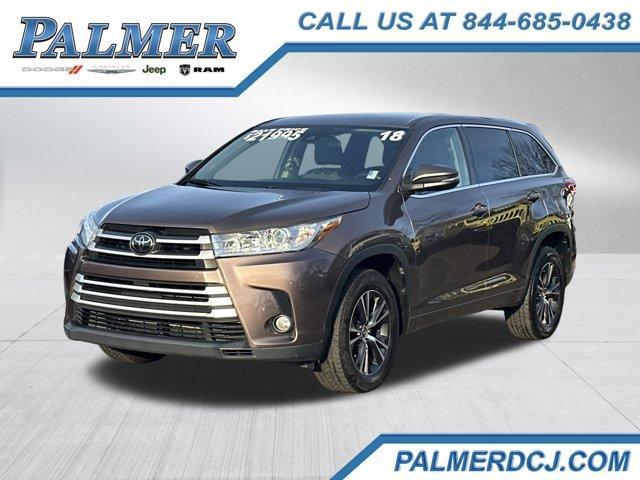 used 2018 Toyota Highlander car, priced at $18,991