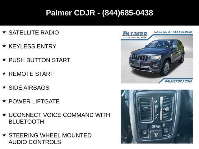 used 2016 Jeep Grand Cherokee car, priced at $13,491