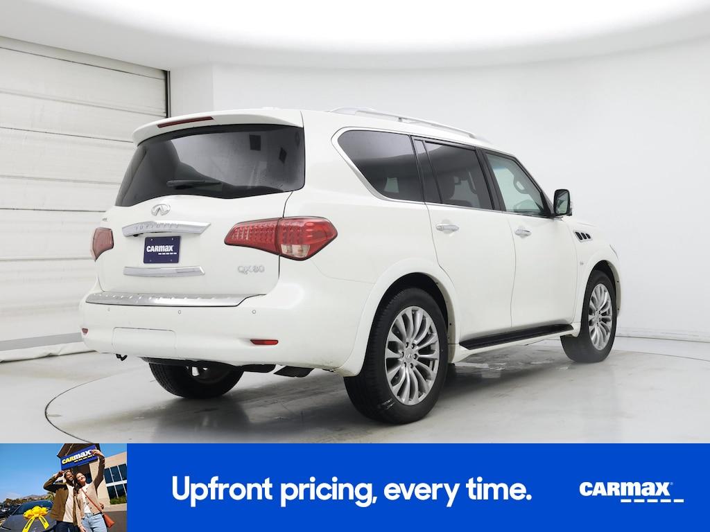 used 2017 INFINITI QX80 car, priced at $28,998