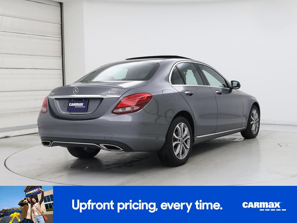 used 2018 Mercedes-Benz C-Class car, priced at $22,998
