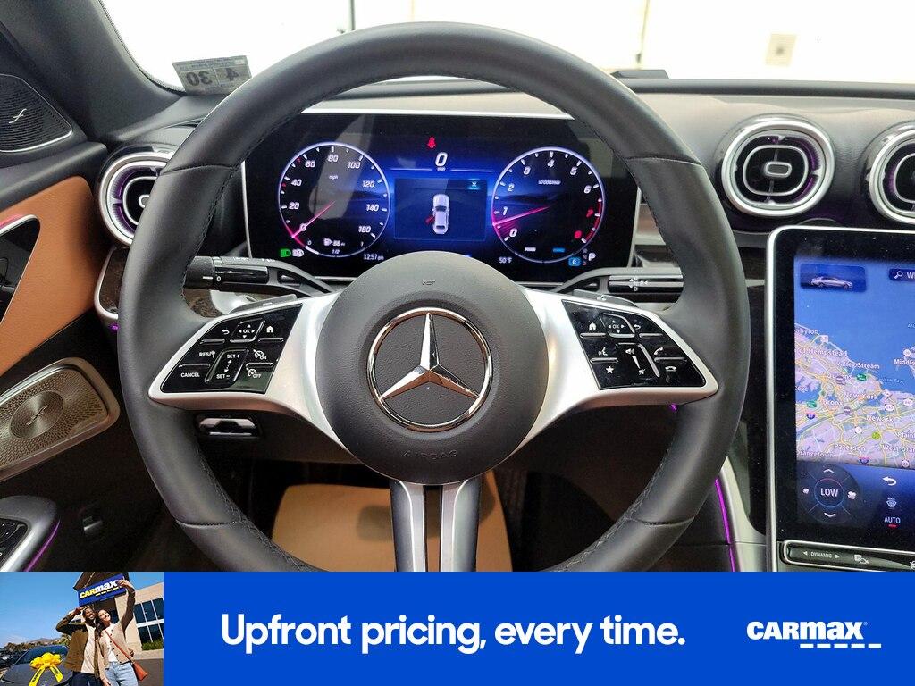 used 2025 Mercedes-Benz C-Class car, priced at $44,998