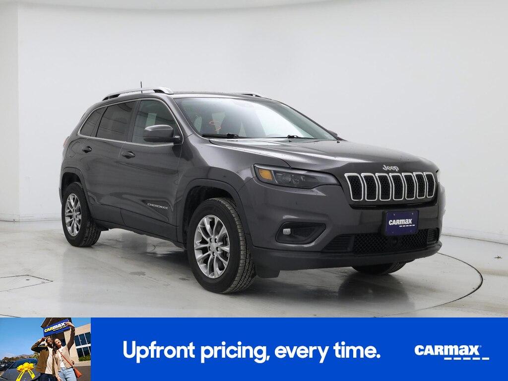 used 2021 Jeep Cherokee car, priced at $20,998