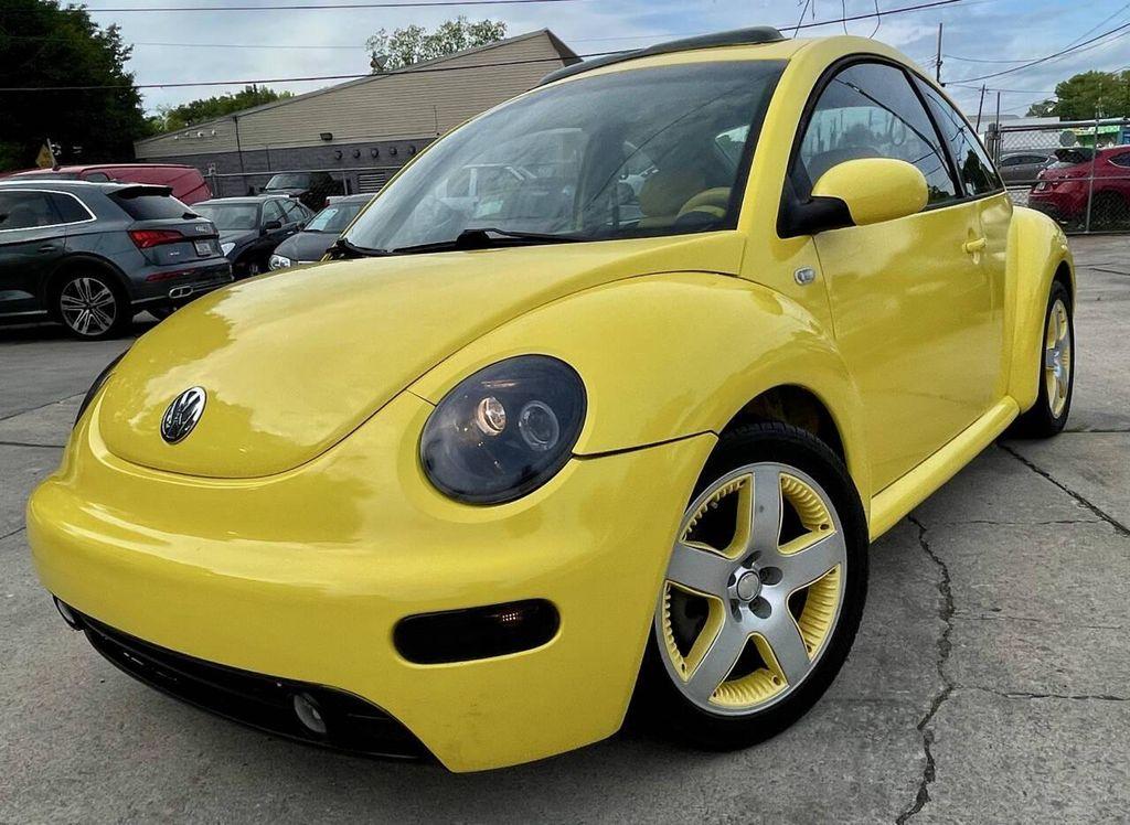 used 2002 Volkswagen New Beetle car, priced at $5,298