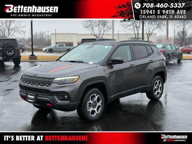 used 2022 Jeep Compass car, priced at $26,900