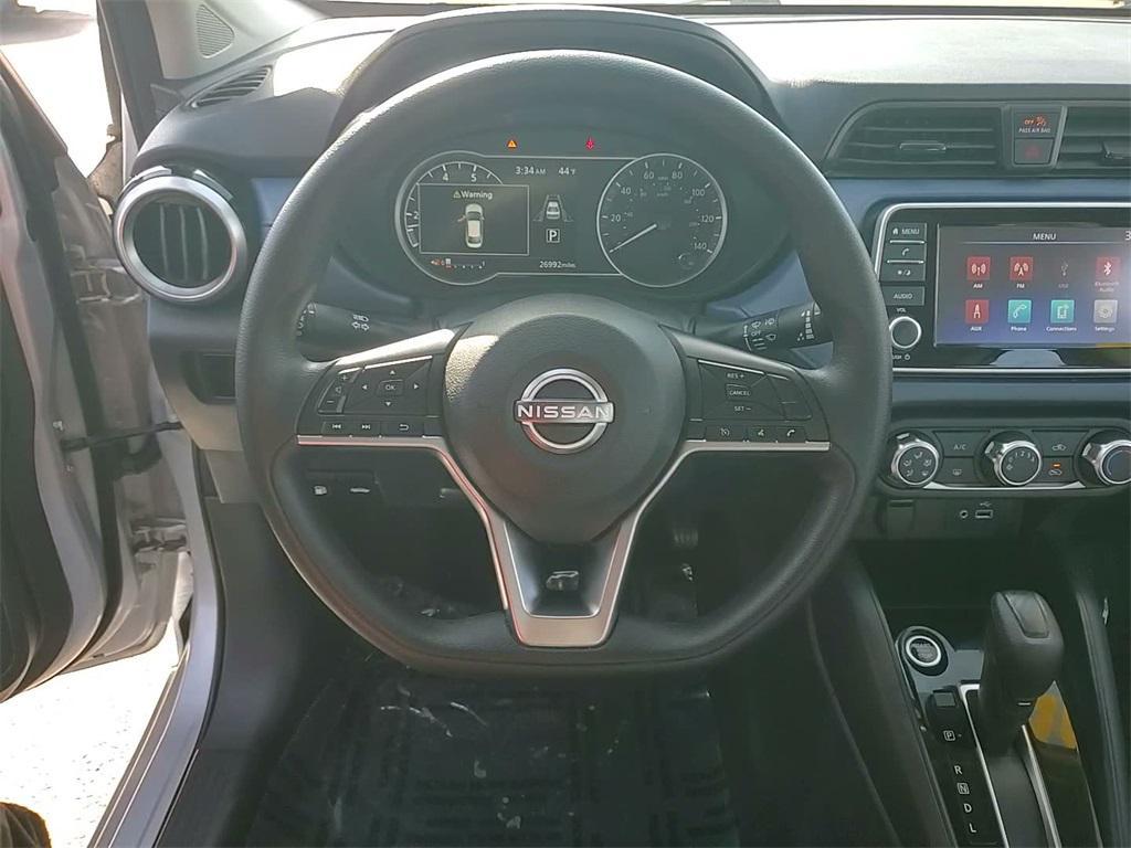 used 2025 Nissan Versa car, priced at $15,990