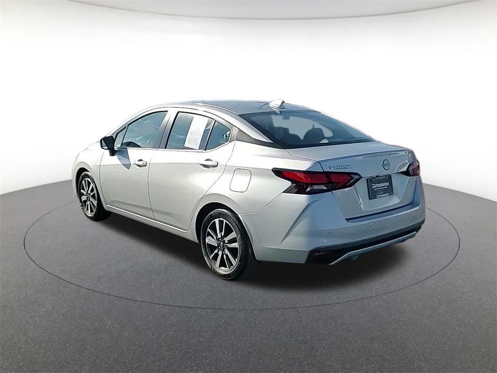 used 2025 Nissan Versa car, priced at $15,990