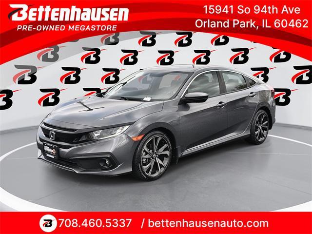 used 2020 Honda Civic car, priced at $19,250