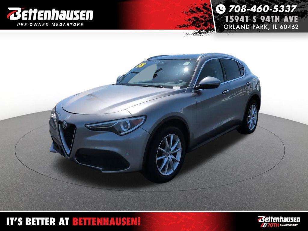 used 2018 Alfa Romeo Stelvio car, priced at $13,815