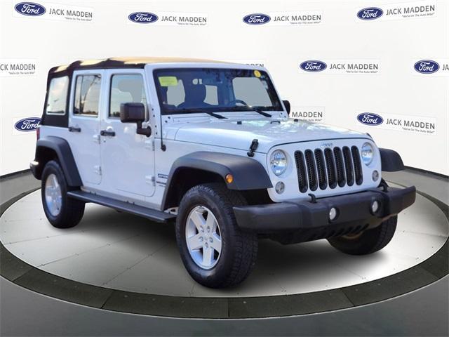 used 2016 Jeep Wrangler Unlimited car, priced at $15,996