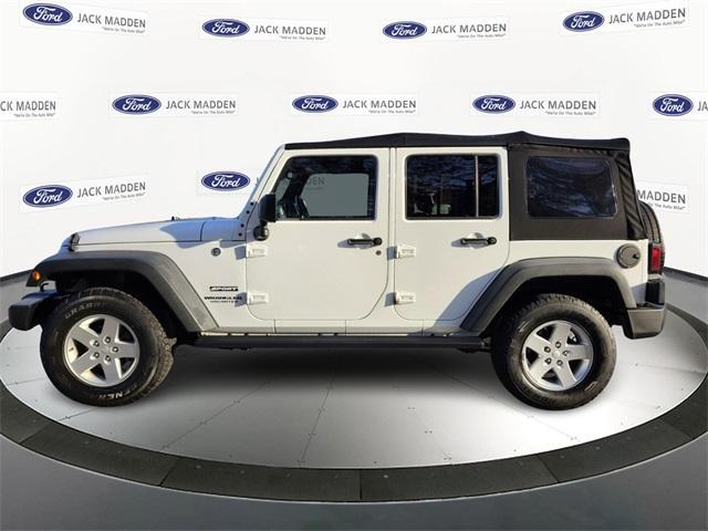 used 2016 Jeep Wrangler Unlimited car, priced at $15,996