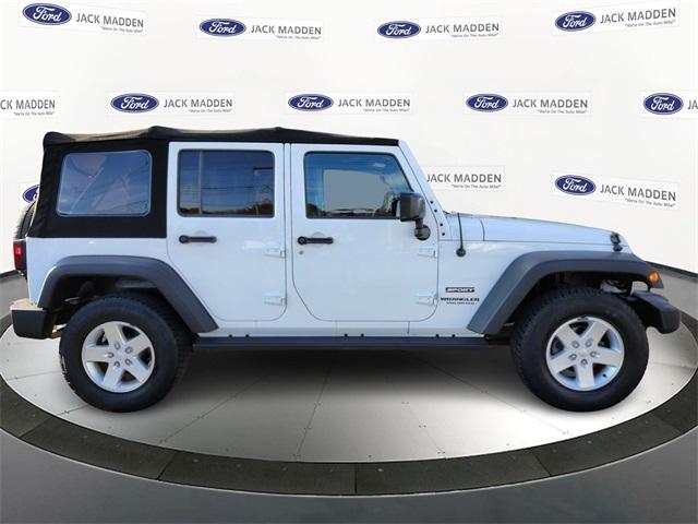 used 2016 Jeep Wrangler Unlimited car, priced at $15,996