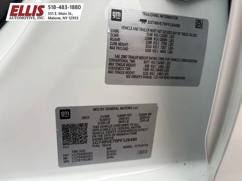 used 2023 GMC Sierra 3500 car, priced at $59,994