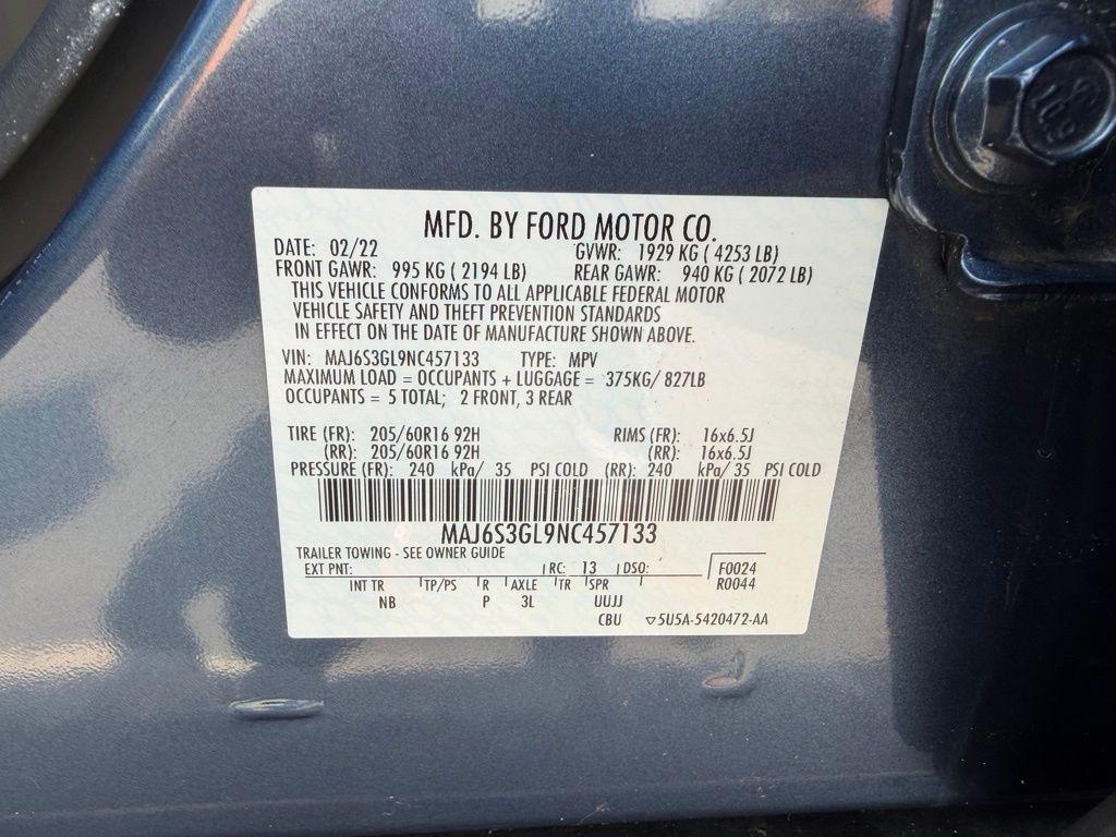used 2022 Ford EcoSport car, priced at $18,812
