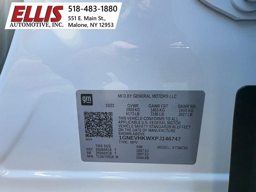 used 2023 Chevrolet Traverse car, priced at $32,934