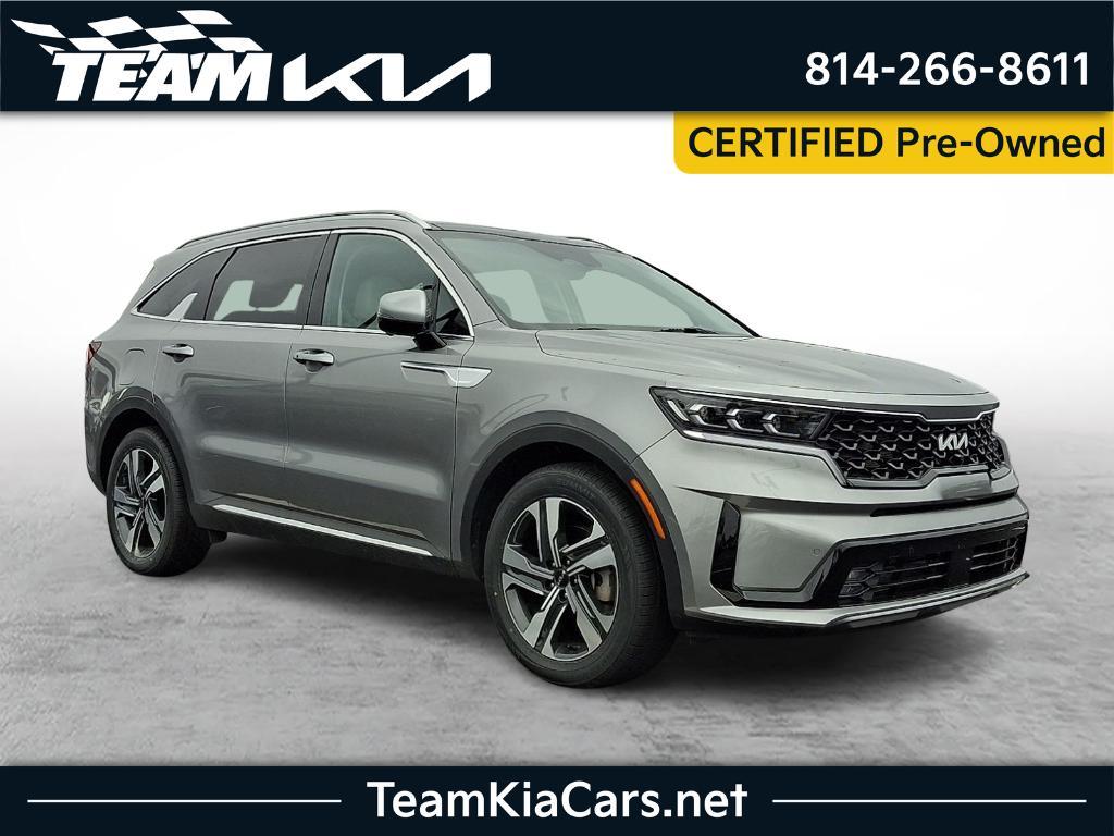used 2023 Kia Sorento Plug-In Hybrid car, priced at $34,990