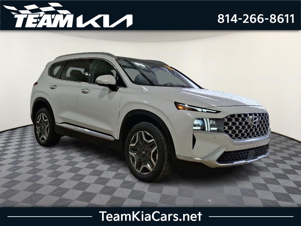 used 2021 Hyundai Santa Fe car, priced at $23,990
