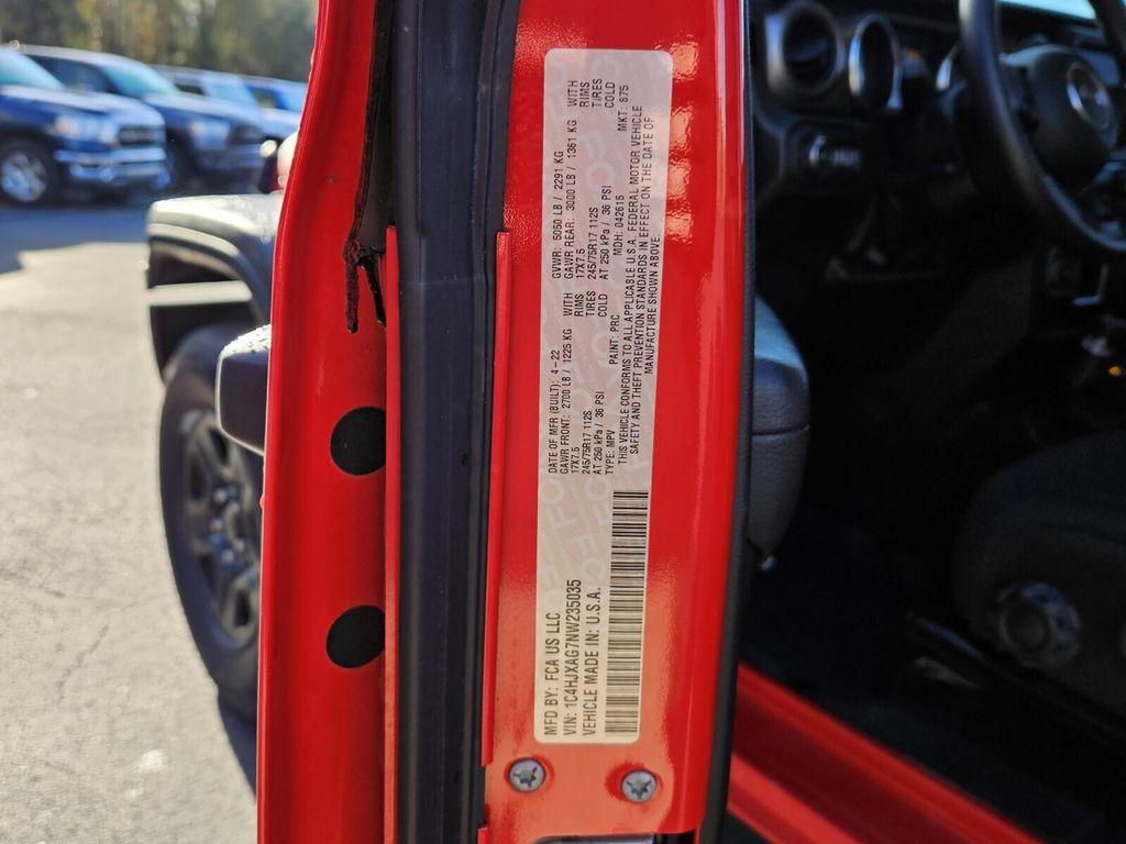 used 2022 Jeep Wrangler car, priced at $24,788