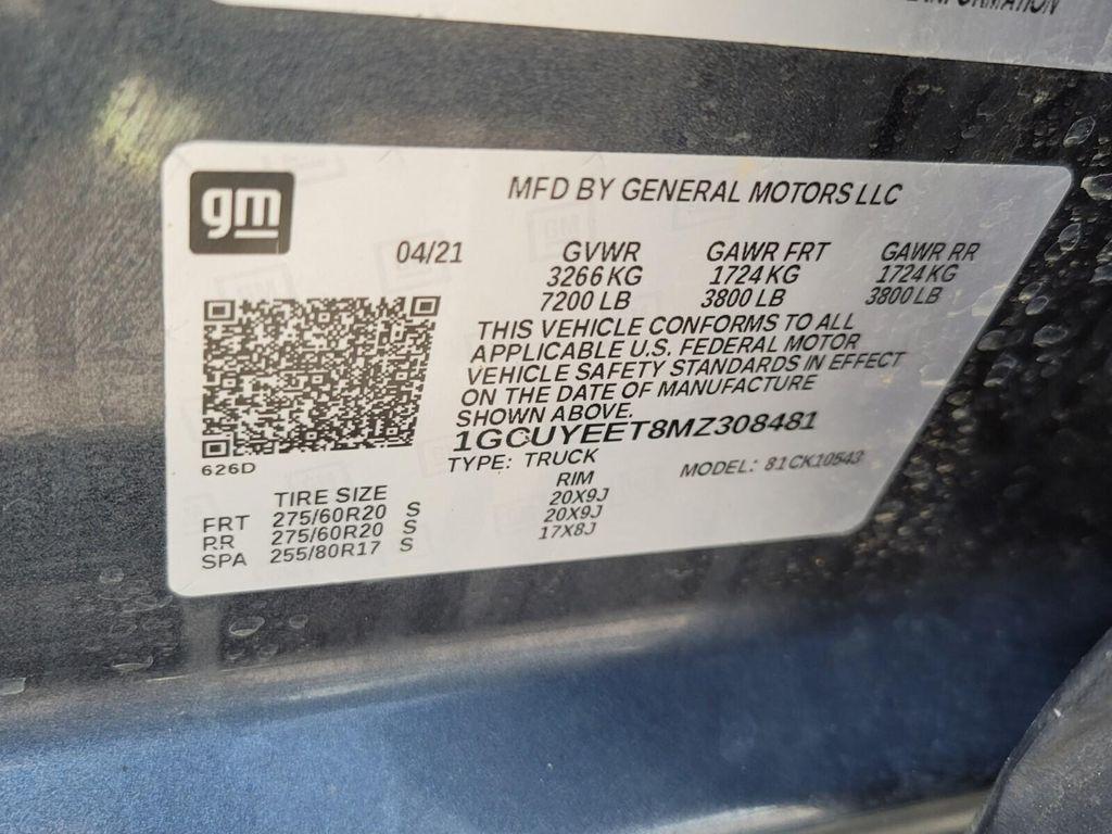 used 2021 Chevrolet Silverado 1500 car, priced at $35,988