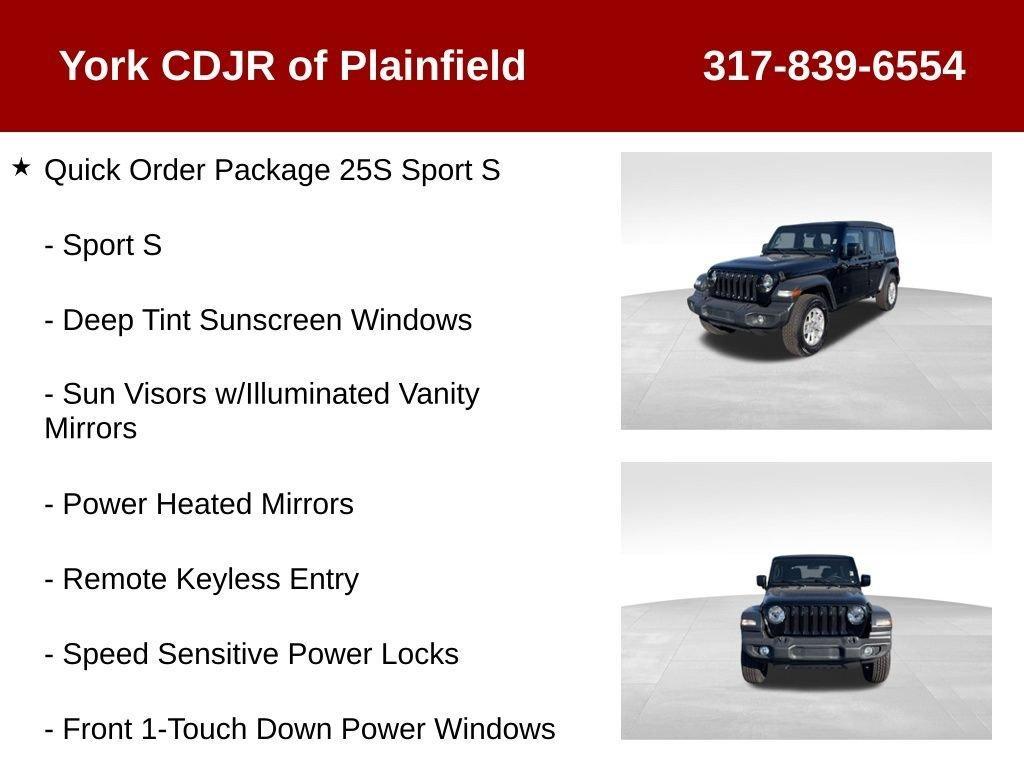 used 2023 Jeep Wrangler car, priced at $32,870
