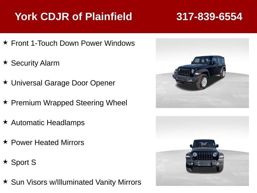 used 2023 Jeep Wrangler car, priced at $29,531