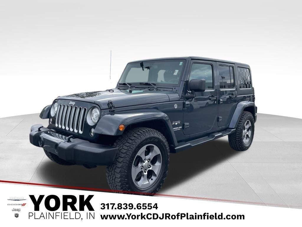 used 2017 Jeep Wrangler Unlimited car, priced at $19,056