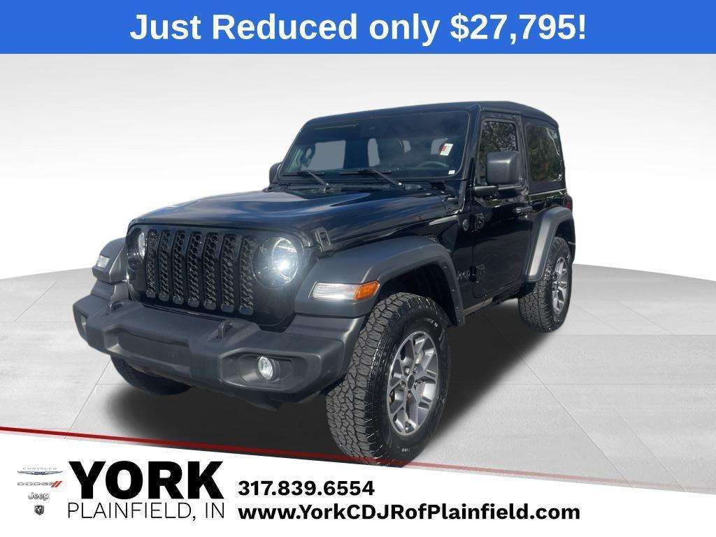 used 2024 Jeep Wrangler car, priced at $27,795