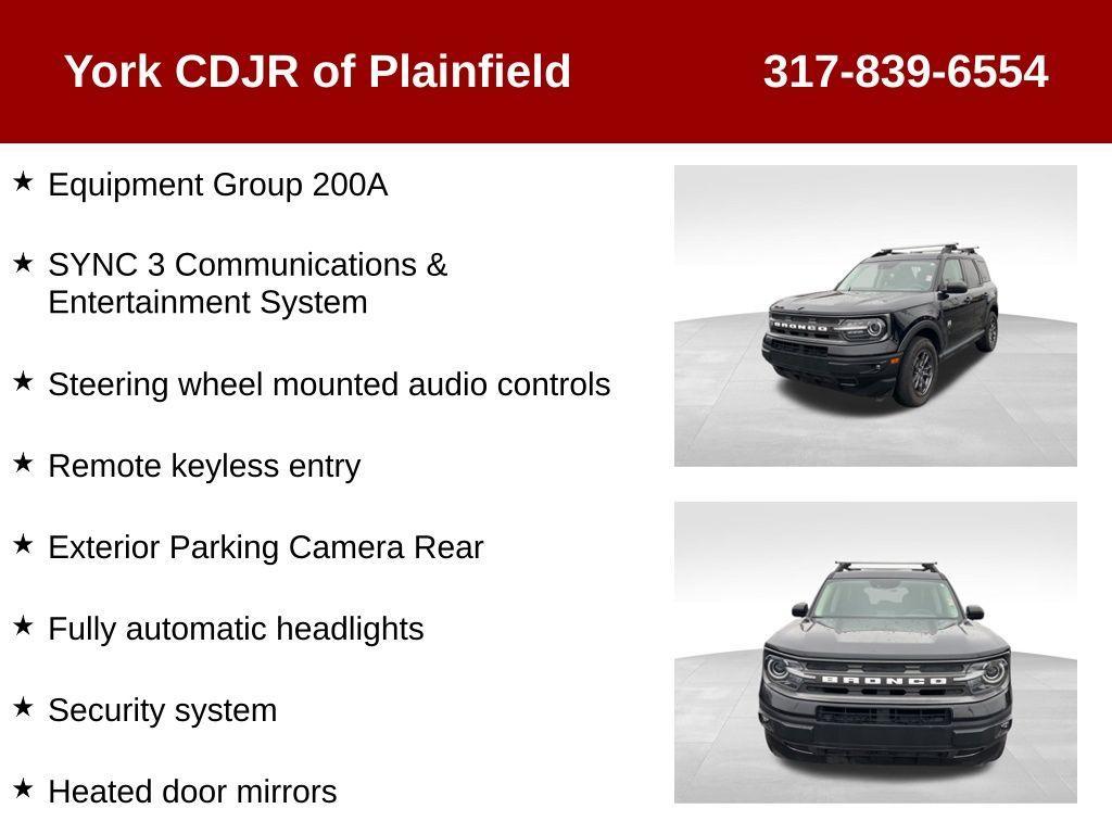 used 2021 Ford Bronco Sport car, priced at $19,998