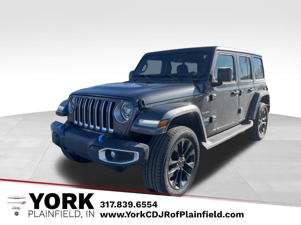 used 2022 Jeep Wrangler Unlimited 4xe car, priced at $28,302