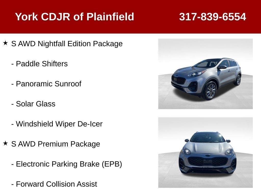 used 2021 Kia Sportage car, priced at $19,900