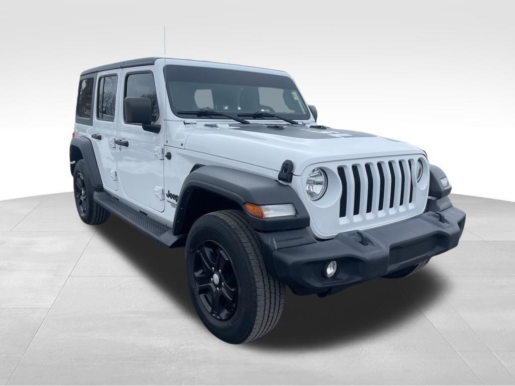 used 2021 Jeep Wrangler Unlimited car, priced at $27,165
