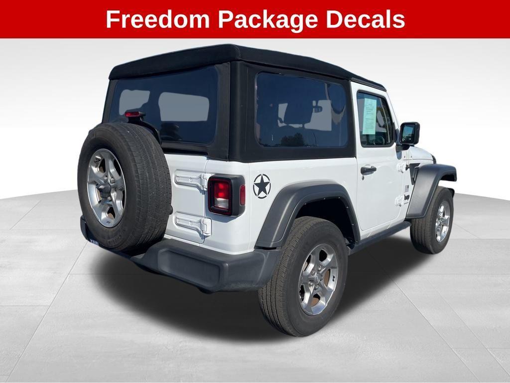 used 2021 Jeep Wrangler car, priced at $26,218