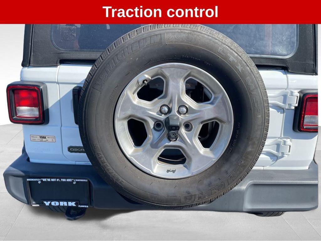 used 2021 Jeep Wrangler car, priced at $26,218