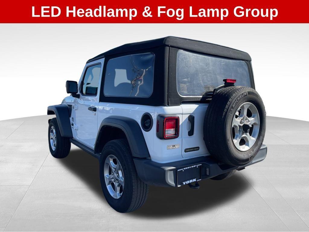 used 2021 Jeep Wrangler car, priced at $26,218