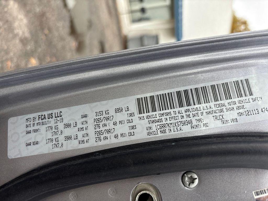 used 2019 Ram 1500 car, priced at $18,200