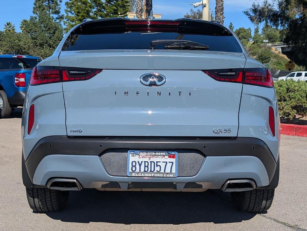 used 2022 INFINITI QX55 car, priced at $24,850