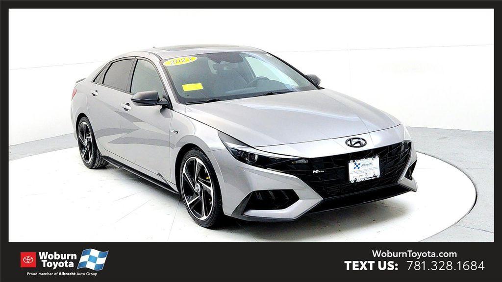 used 2023 Hyundai Elantra car, priced at $17,495